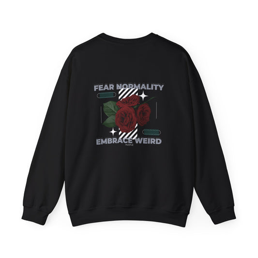 embrace weird - crewneck